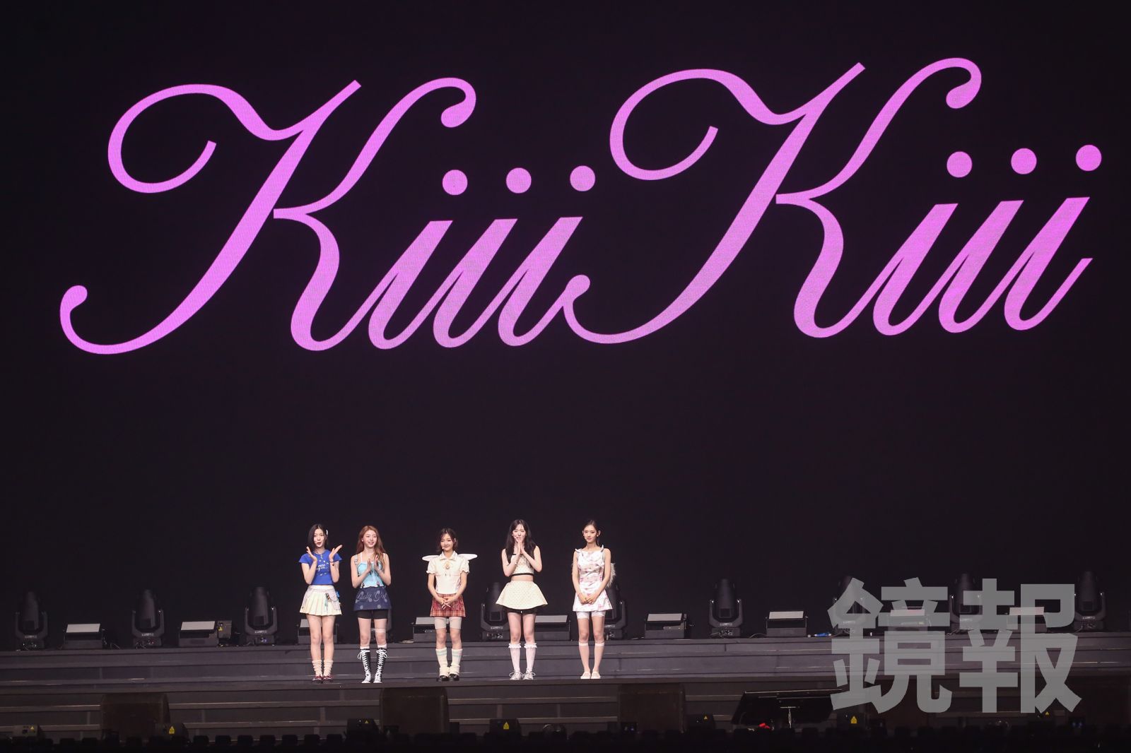 KiiiKiii首次來到台北,透露今天特別以精靈造型亮相。李鍾泉攝