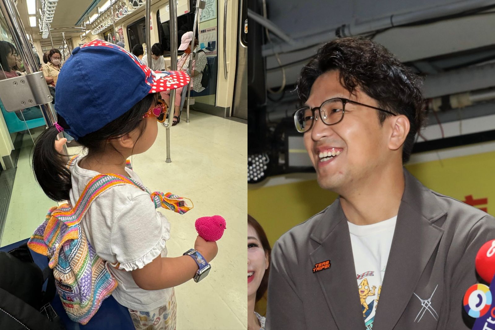 透露被6歲「小麻糬」一句話救贖 沈伯洋:三生有幸遇到我女兒