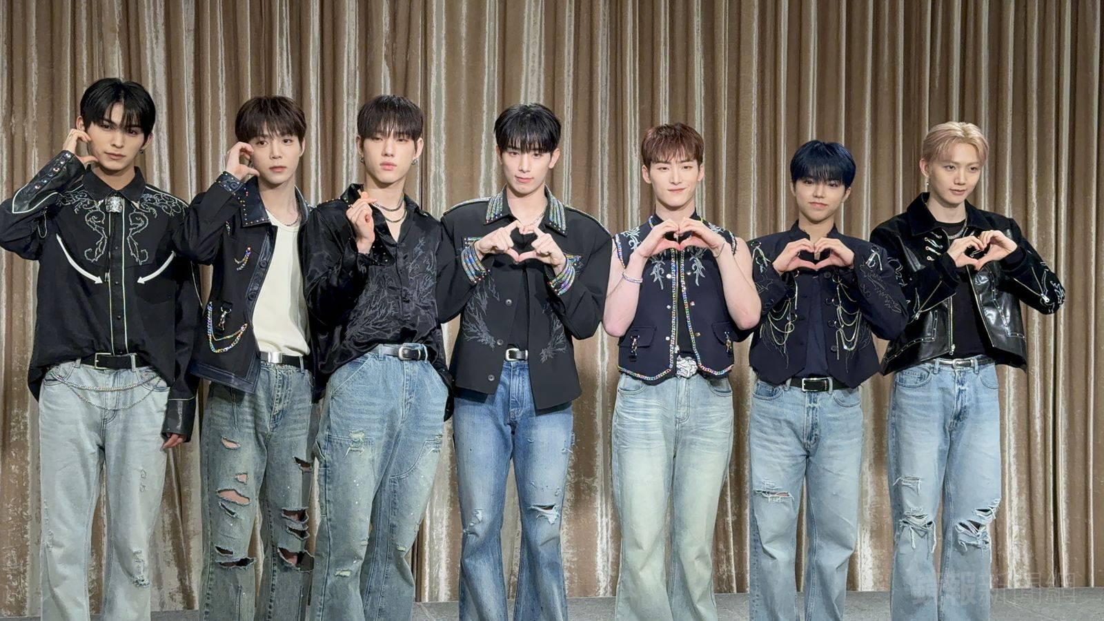 韓團 ALL(H)OURS 記者會。潘佳琪攝