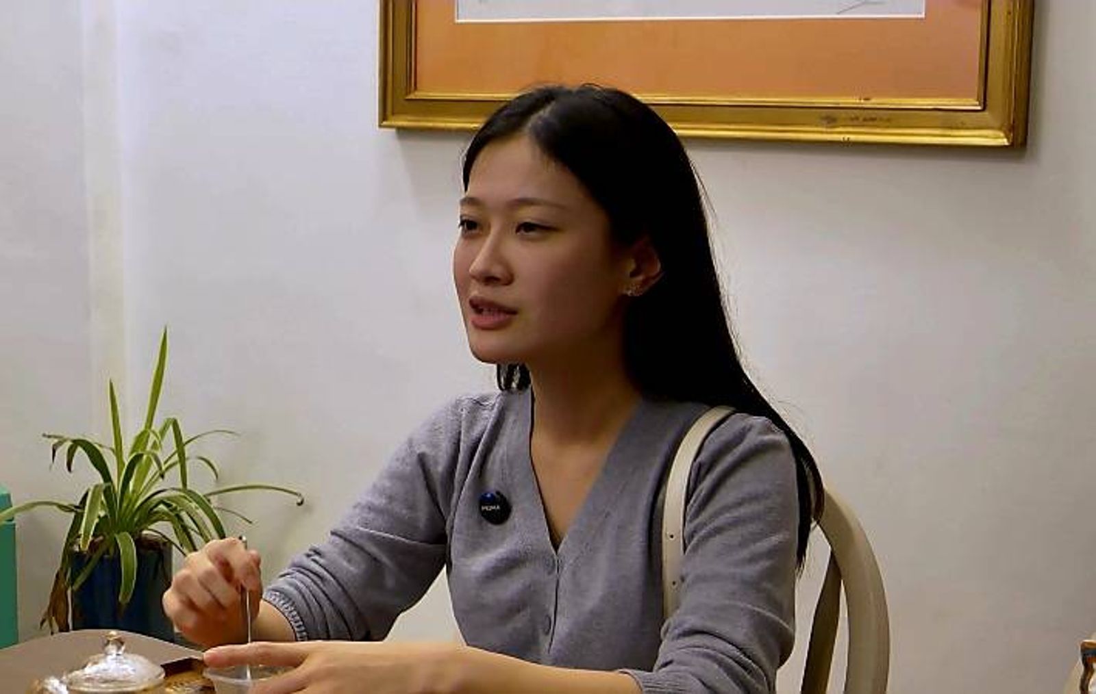 《戀愛，重修中》柳姿廷醉倒引起鄭煒抱怨。三立提供