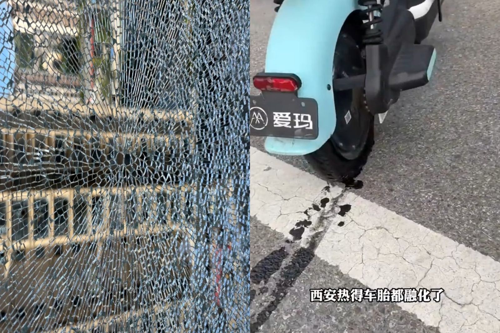 住家、擋風玻璃突碎裂！「1原因造成」驚悚畫面曝光…「5樣東西」千萬別放在車裡