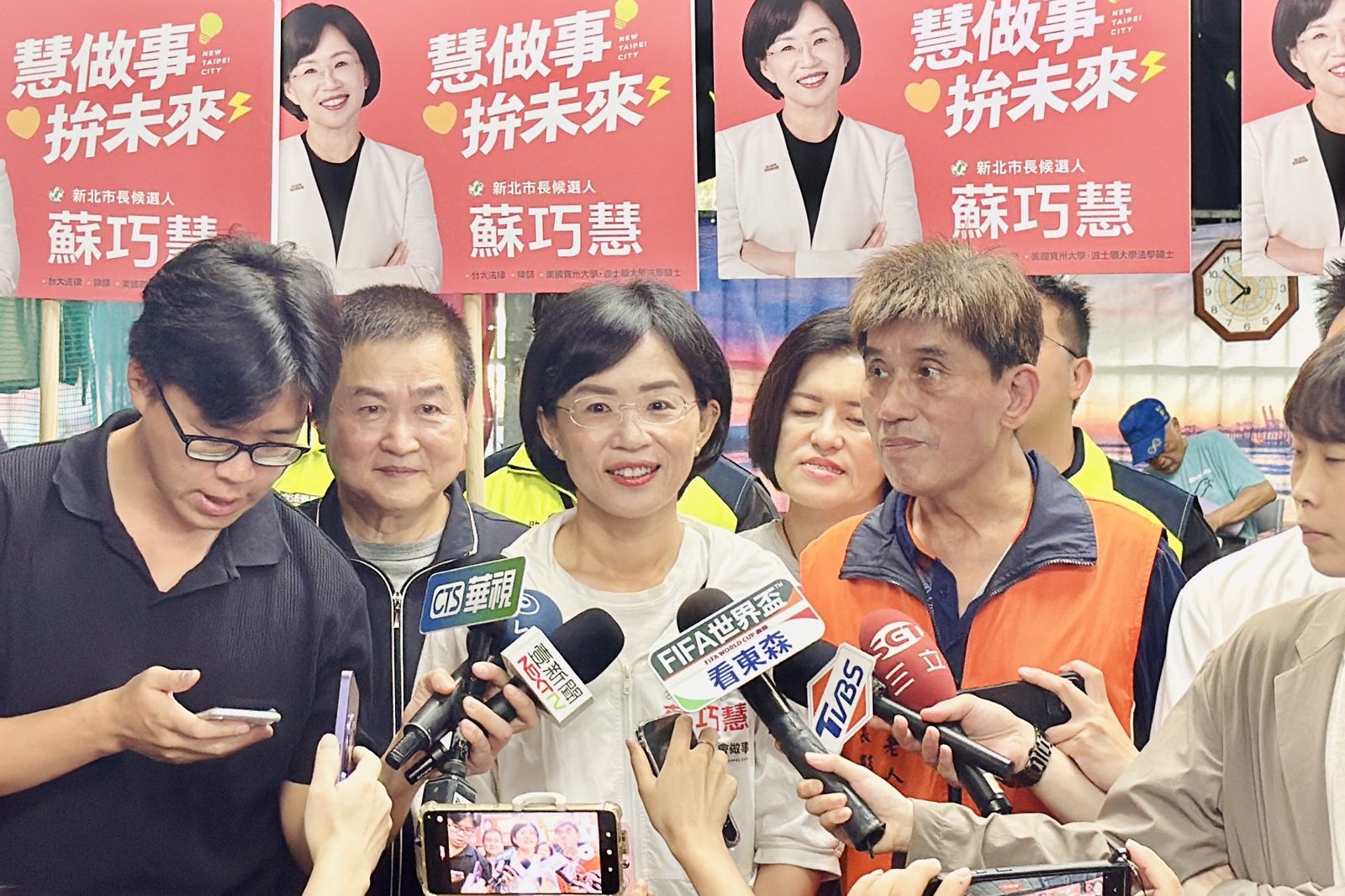 王不見王?總與李四川同場不同框 蘇巧慧解釋:一天可以跑新北10區