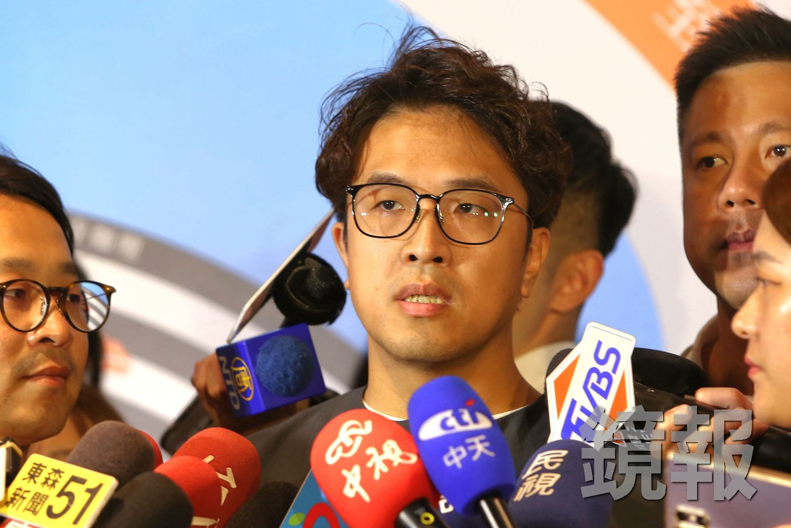 民進黨台北市長候選人沈伯洋今天(21日)表示,跨境鎮壓要嚴肅以對,可惜很多政治人物對此態度曖昧。攝影姜永年