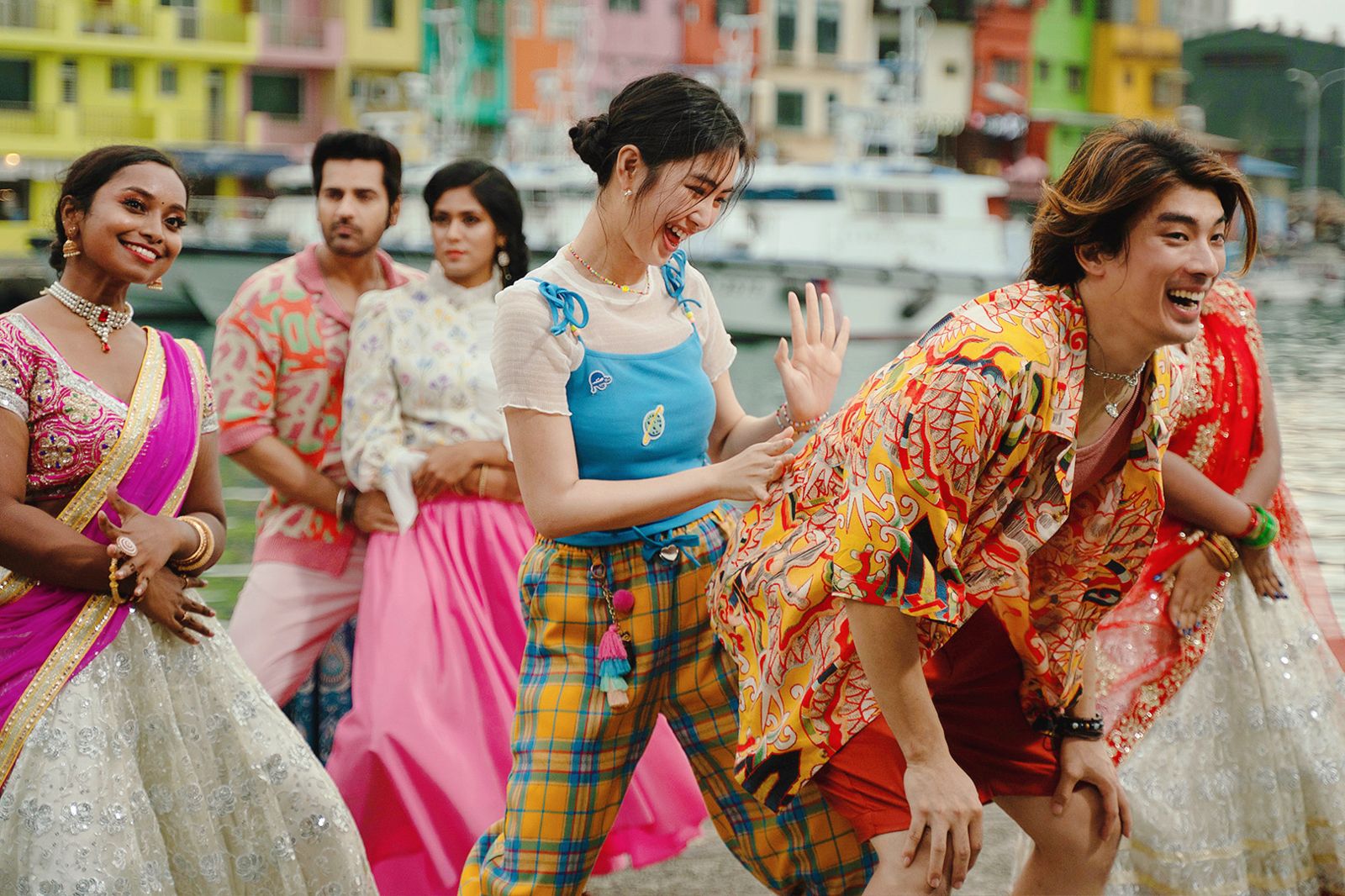 雷嘉汭直呼對林哲熹飾演魯蛇湯仔「又愛又恨」。光盛影業提供