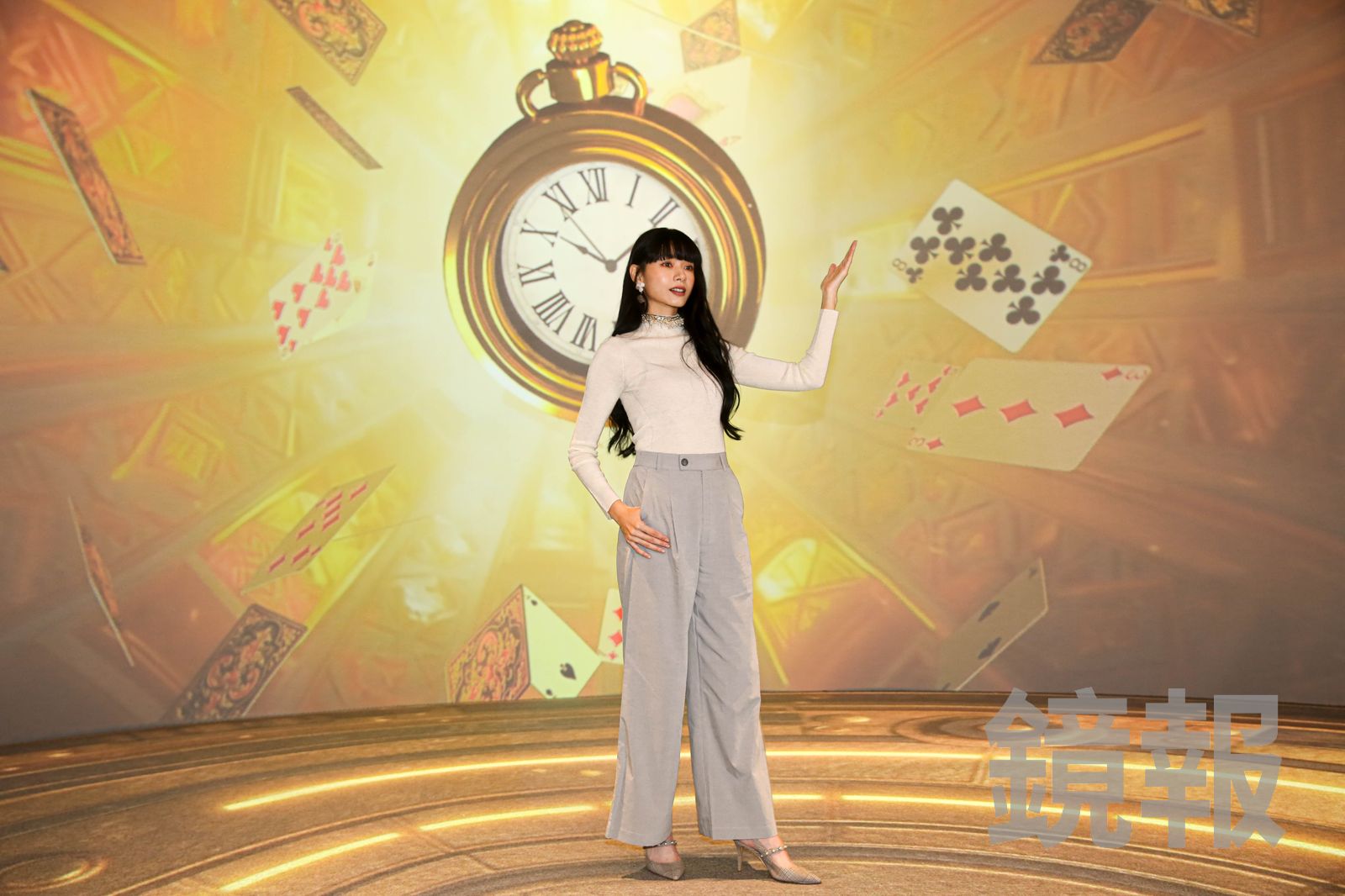 郭源元喜歡看暖心故事。李鍾泉攝