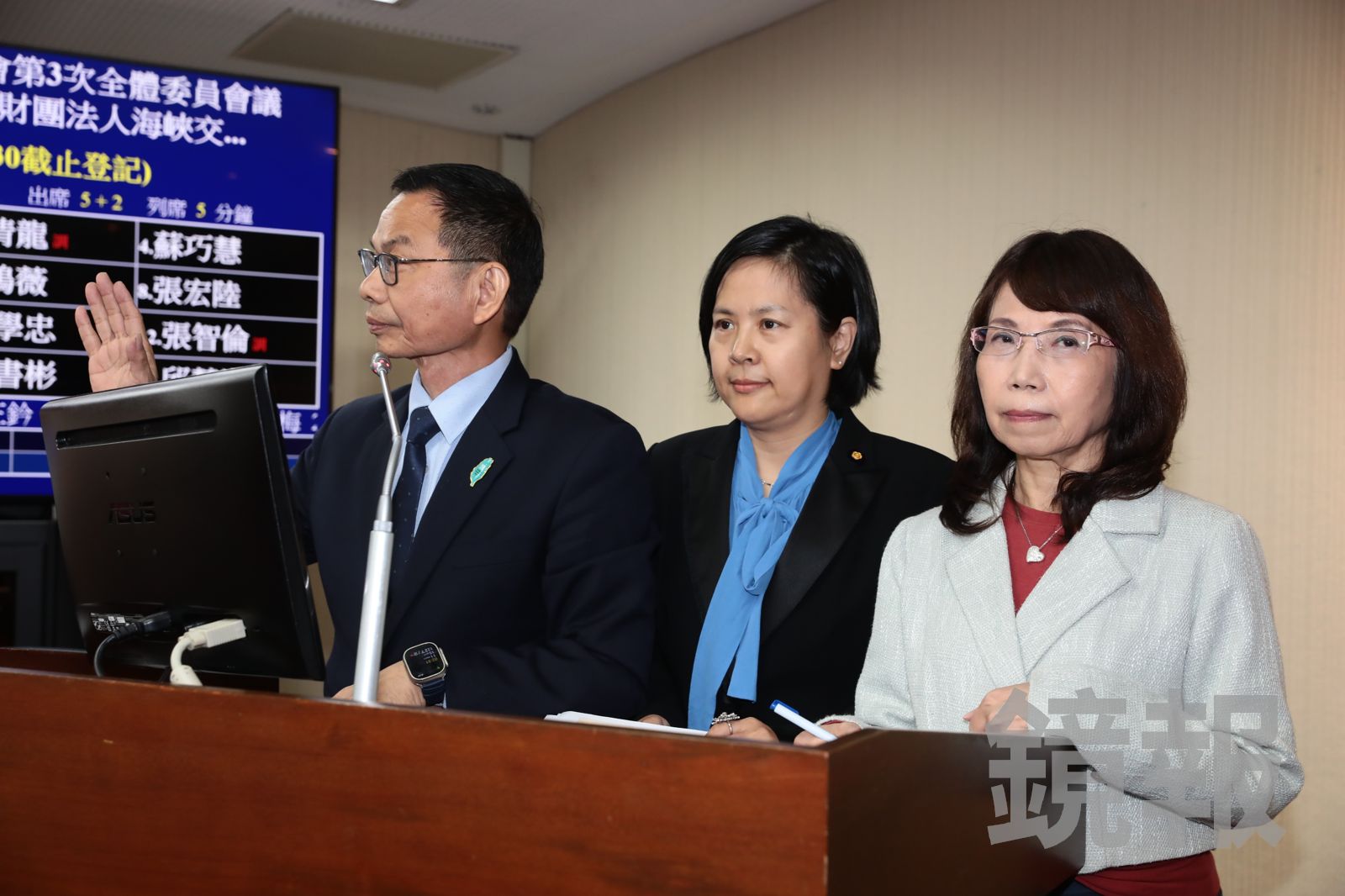 李貞秀質詢陸委會再出招！藍召委廖先翔變「傳聲筒」邱垂正終於開口了