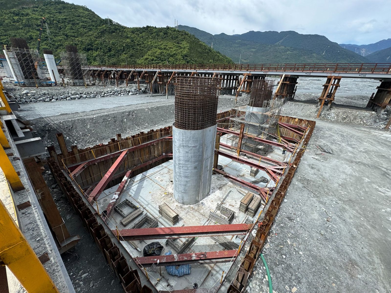 馬太鞍溪堰塞湖災後重建 陳金德:永久橋續拚年底通車