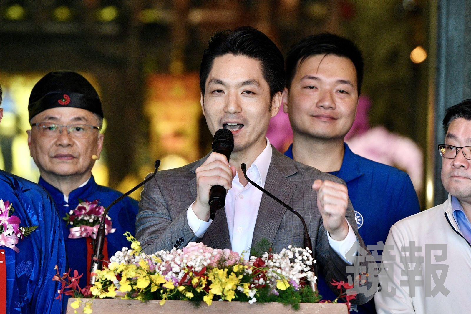 較勁!賴清德當面稱內湖淹水應檢討 蔣萬安:台灣最不缺政治口水