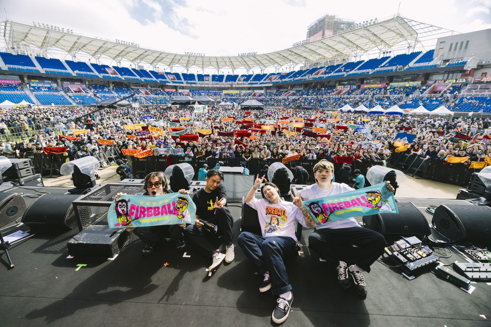 滅火器領軍火球祭五周年　國際卡司加持3.5萬人湧進現場