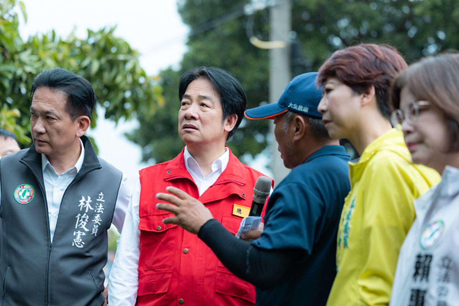 丹娜絲襲台重創中南部　賴清德下令黨公職協助重建家園