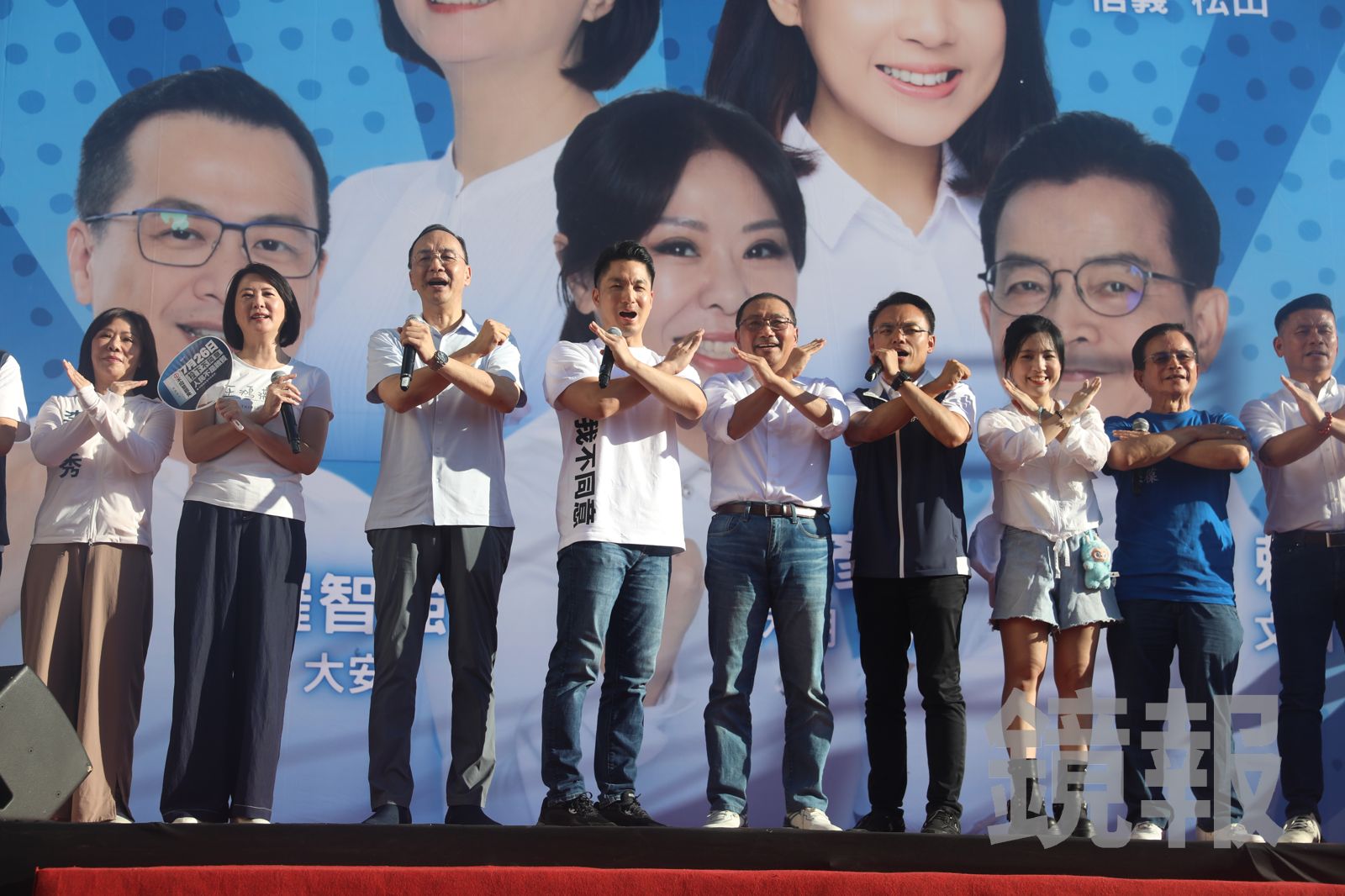 罷免倒數衝刺！藍軍全力應戰辦造勢　朱立倫「馬拉松式跑場」助攻反罷免