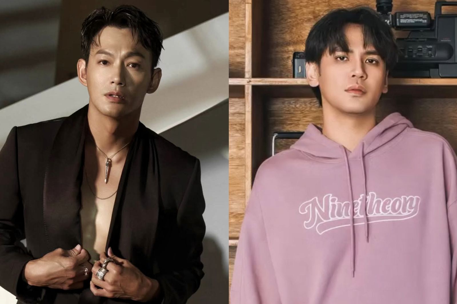 威廉（左）與陳零九傳將遭求刑1年以上。翻攝liaowilliam、diegodtk09 IG