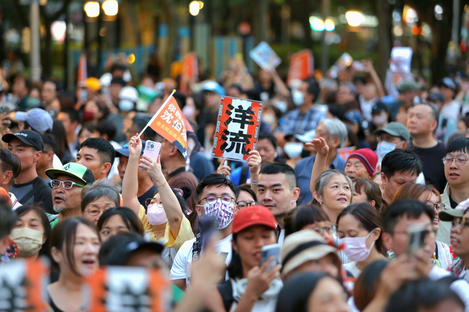 綠營在台北很少領先過,藍營很少落後過,如今格局整個顛倒,雙方都要進入自己不擅長的領域。攝影姜永年