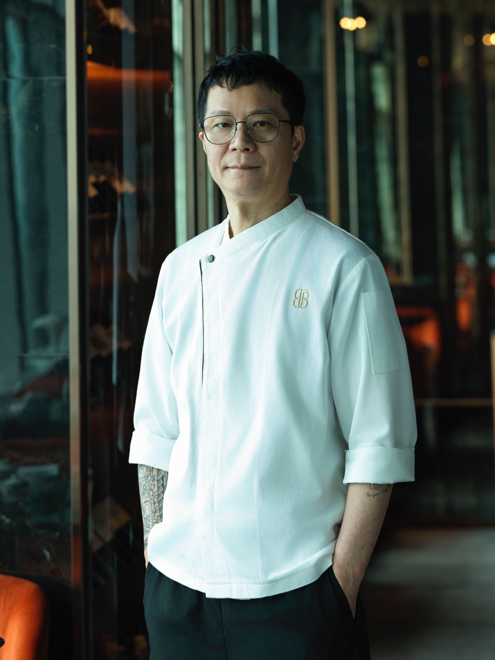 點心主廚柏欽競曾任香格里拉遠東國際大飯店、台北文華東方酒店「雅閣」、以及曼谷四季酒店米其林一星「御庭院Yu Ting Yuan」點心主廚。（捌伍添第供圖）