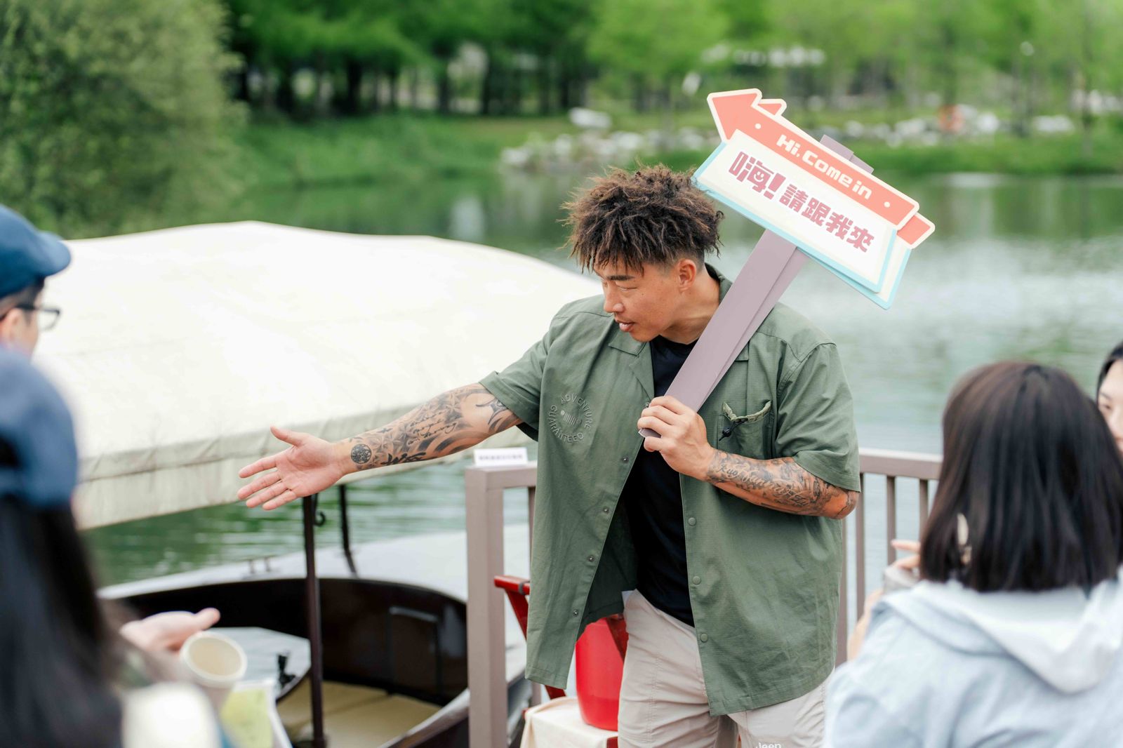 《嗨！營業中》新任務「壽豐水上下午茶之旅」　。好看娛樂提供