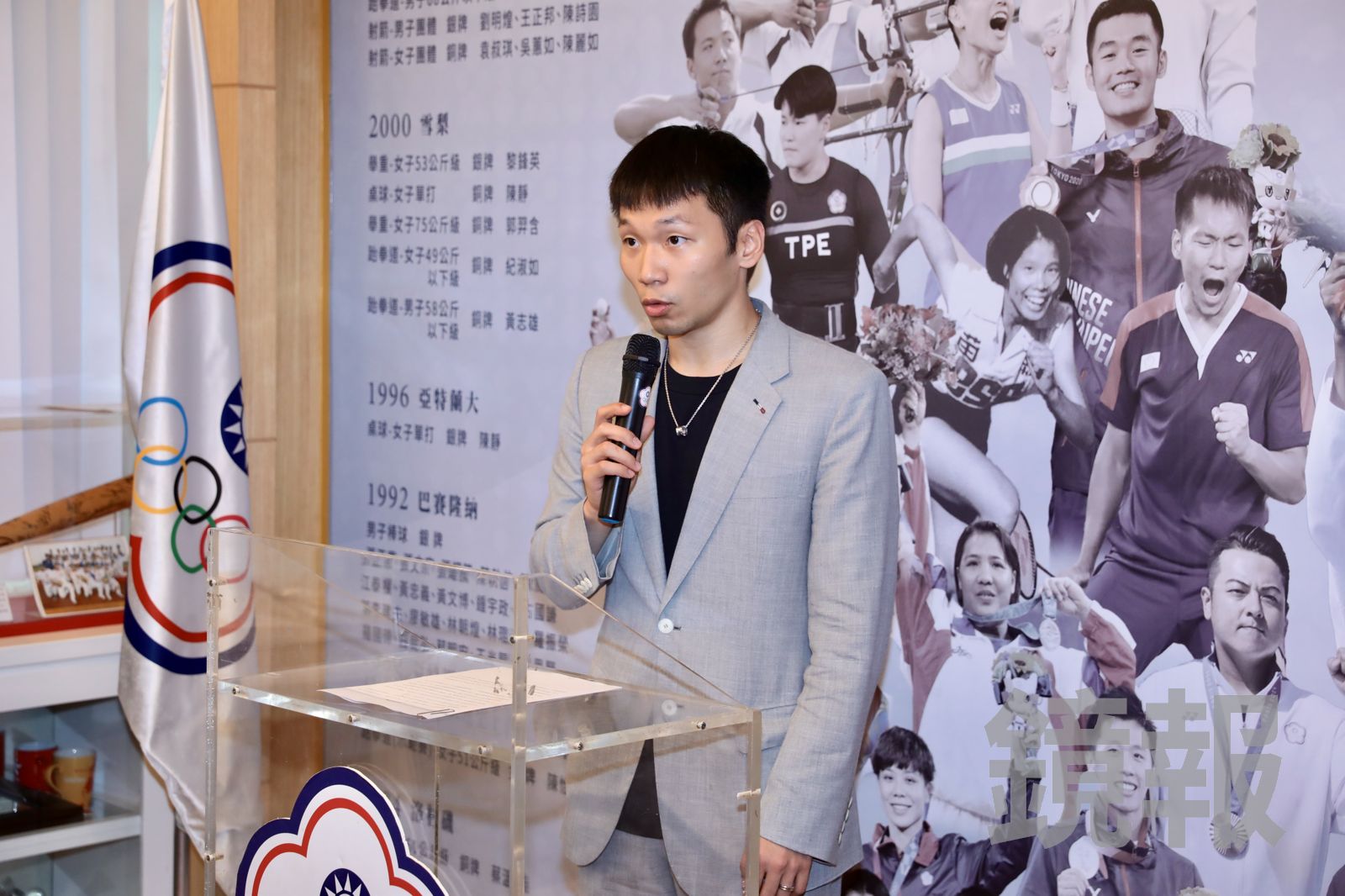 李洋表示，未來運動部將持續加強運動外交，特別是培育更多女性人才，積極接軌國際。（圖／林煒凱攝）