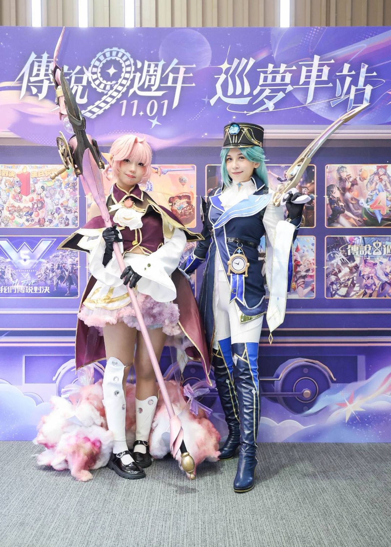 Coser為了角色不畏辛苦。傳說對決提供