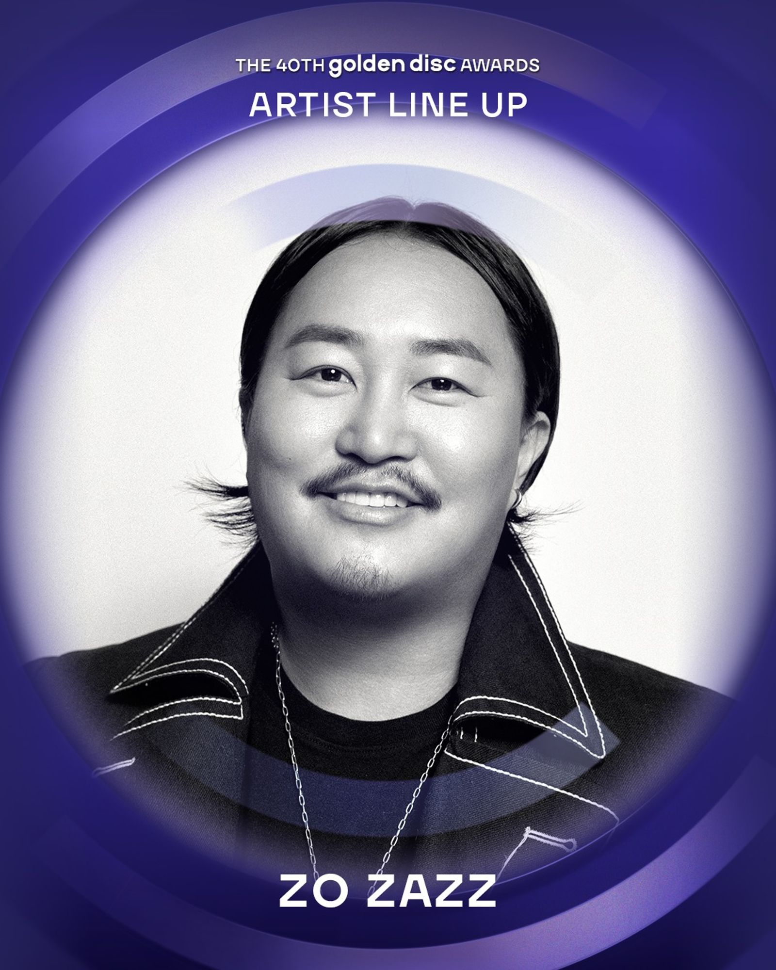 ZO ZAZZ以獨特有魅力的聲線深受歌迷喜愛。翻攝IG@golden_disc