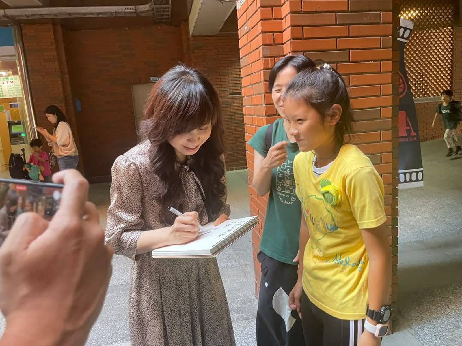 同學們的反饋,讓白心儀很感動。三立提供