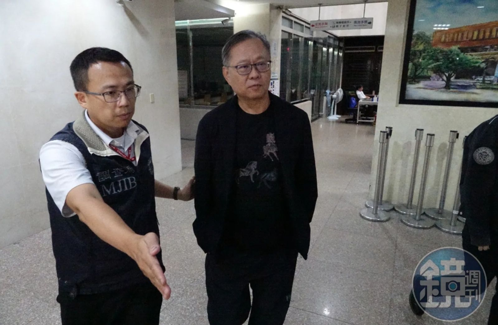 三顧副董陳宗基無保請回。鏡週刊