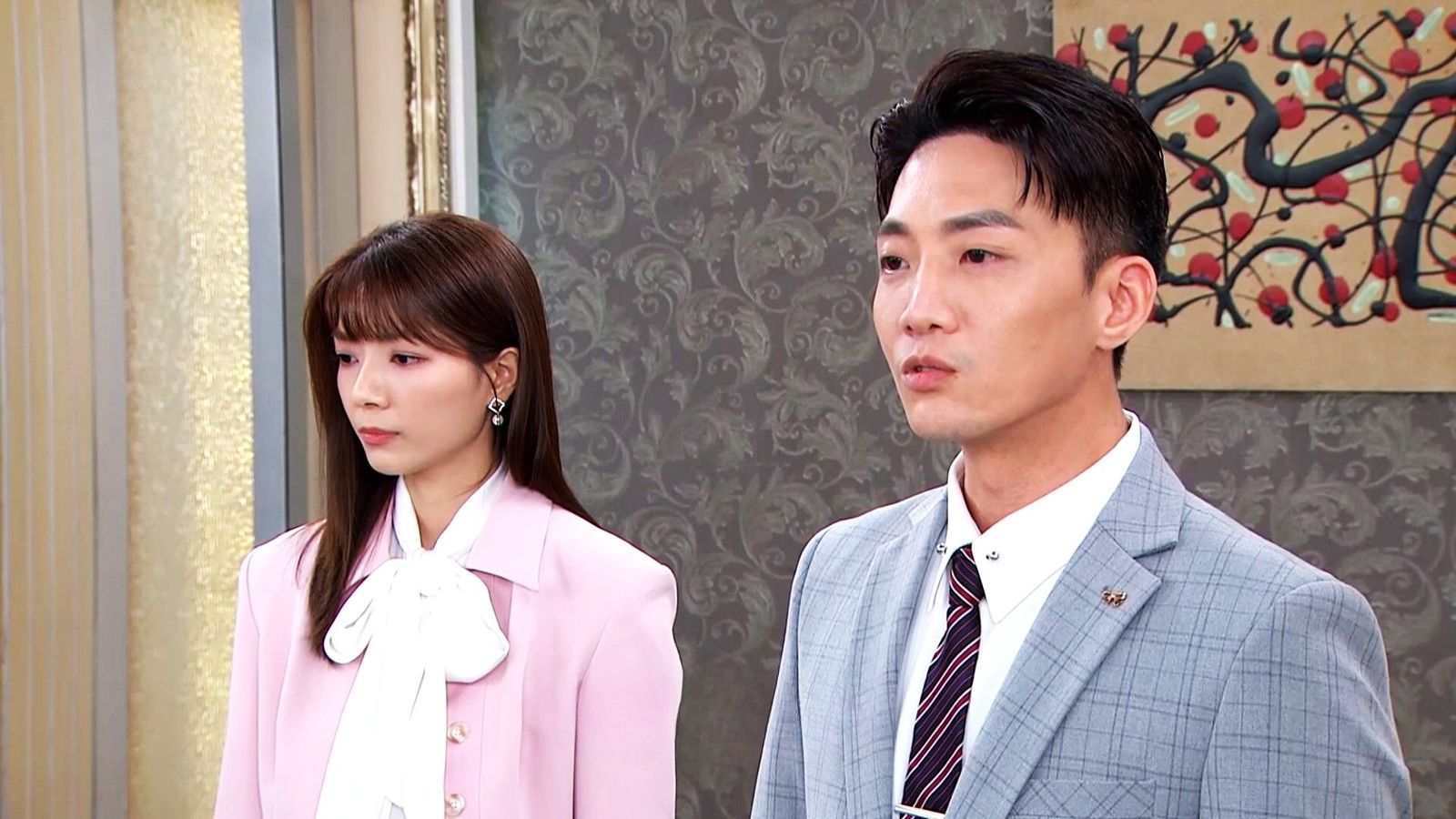 《百味人生》周宇柔（左）、楚翔婚姻崩盤。三立提供