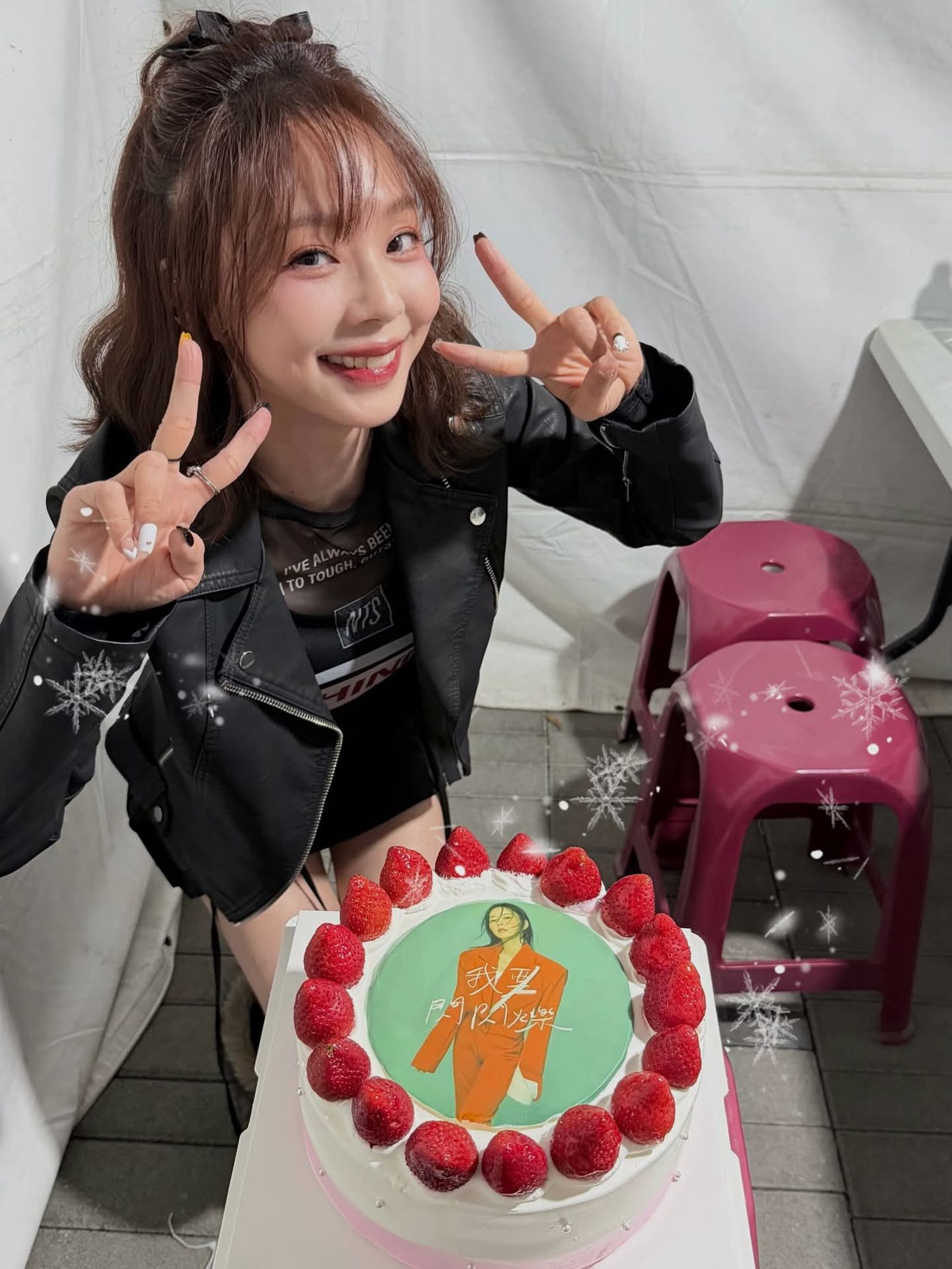 孫淑媚日前分享慶生照。翻攝孫淑媚臉書