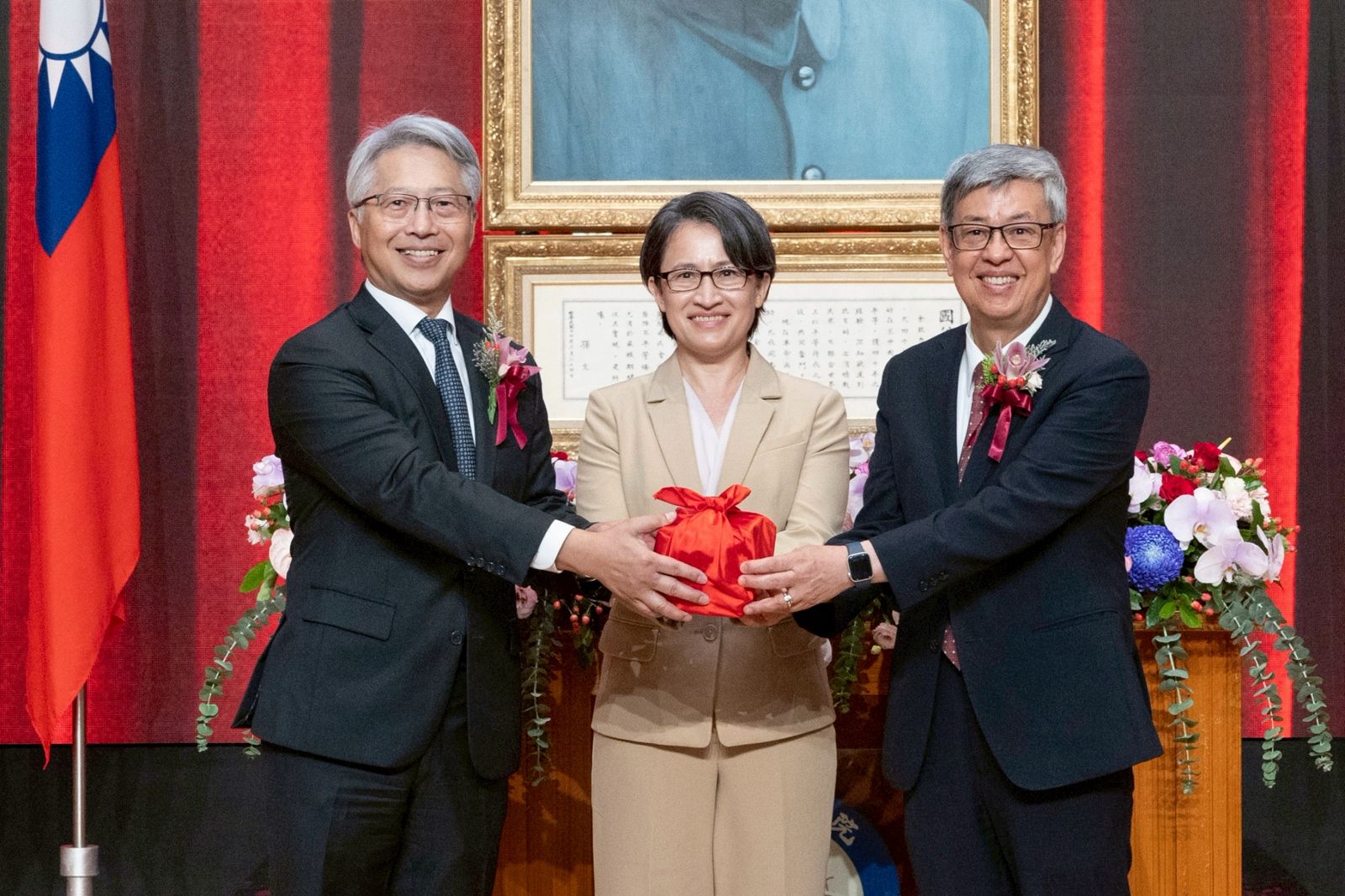 陳建仁接掌中研院 蕭美琴有信心:盼領航台灣迎接AI等全球挑戰
