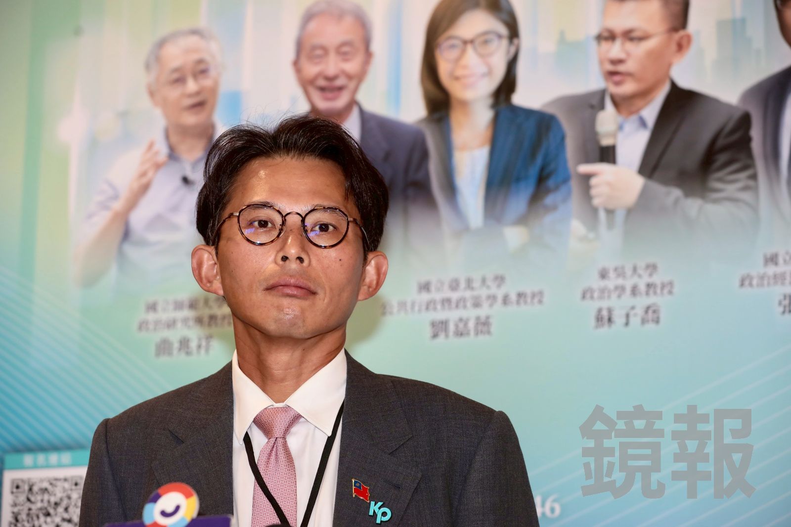 遭前政委曝「跟監民間企業家」 黃國昌:沒格局的發言