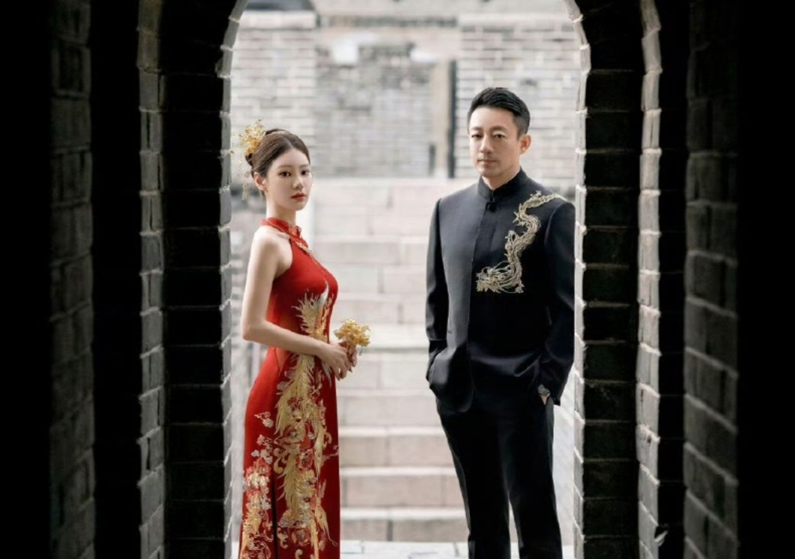 汪小菲與馬筱梅17日舉辦婚禮。翻攝微博