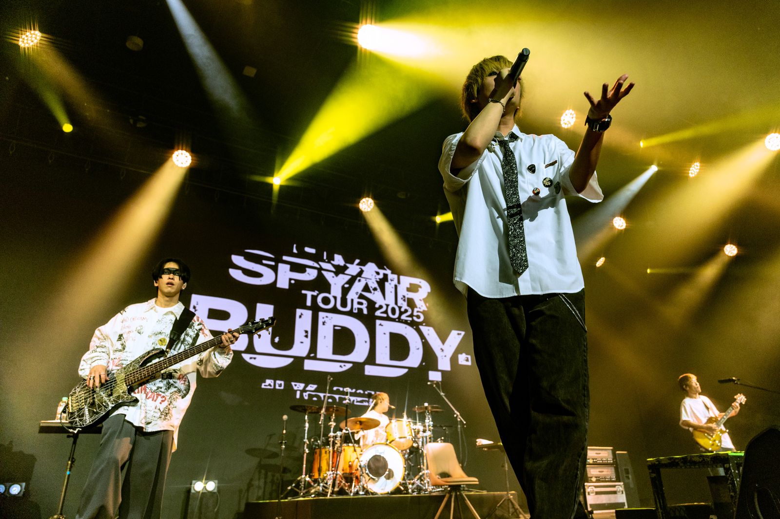 曾緊張到「失憶」！日搖天團SPYAIR再攻台連唱2天　新主唱親曝1年崩潰期