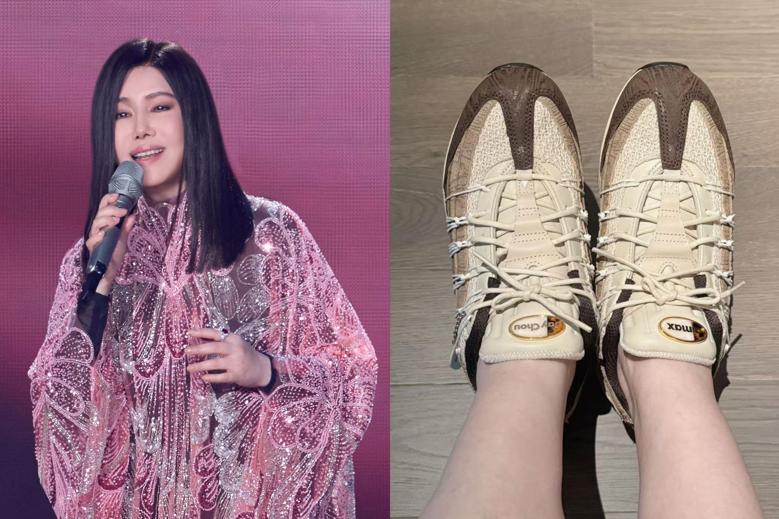 江蕙開心分享自己收到杰倫送的中秋禮物。經紀團隊提供＆資料照