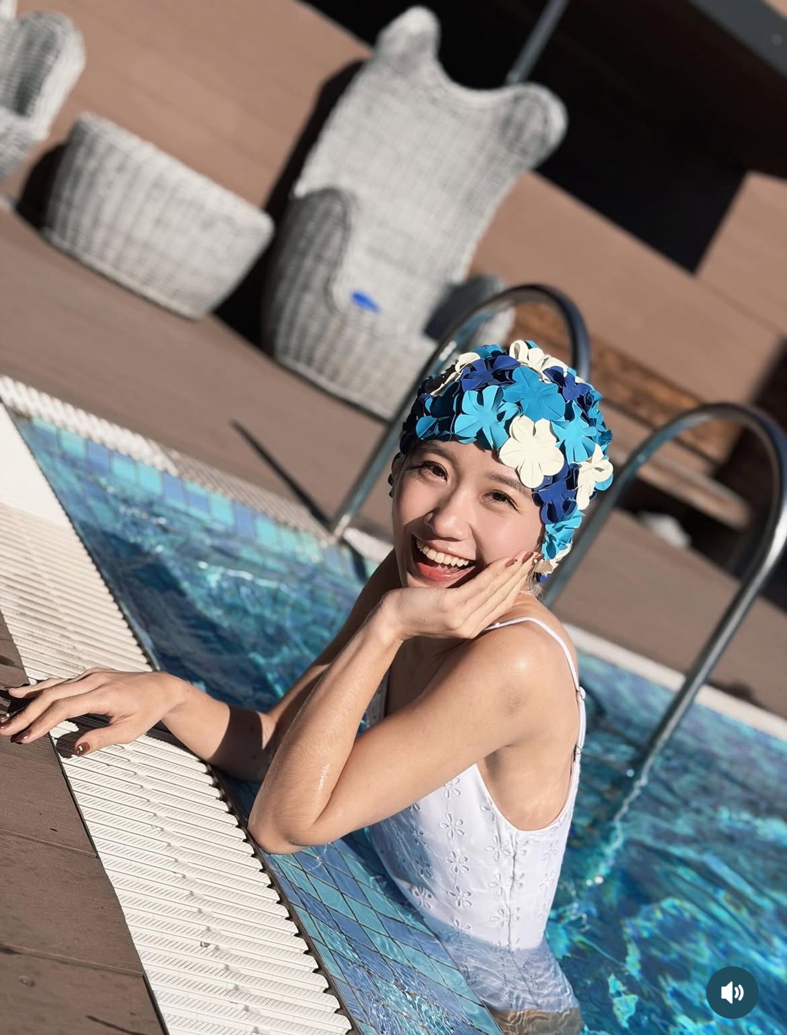 Lulu曬出泳裝照。翻攝IG@sunnygirl800424