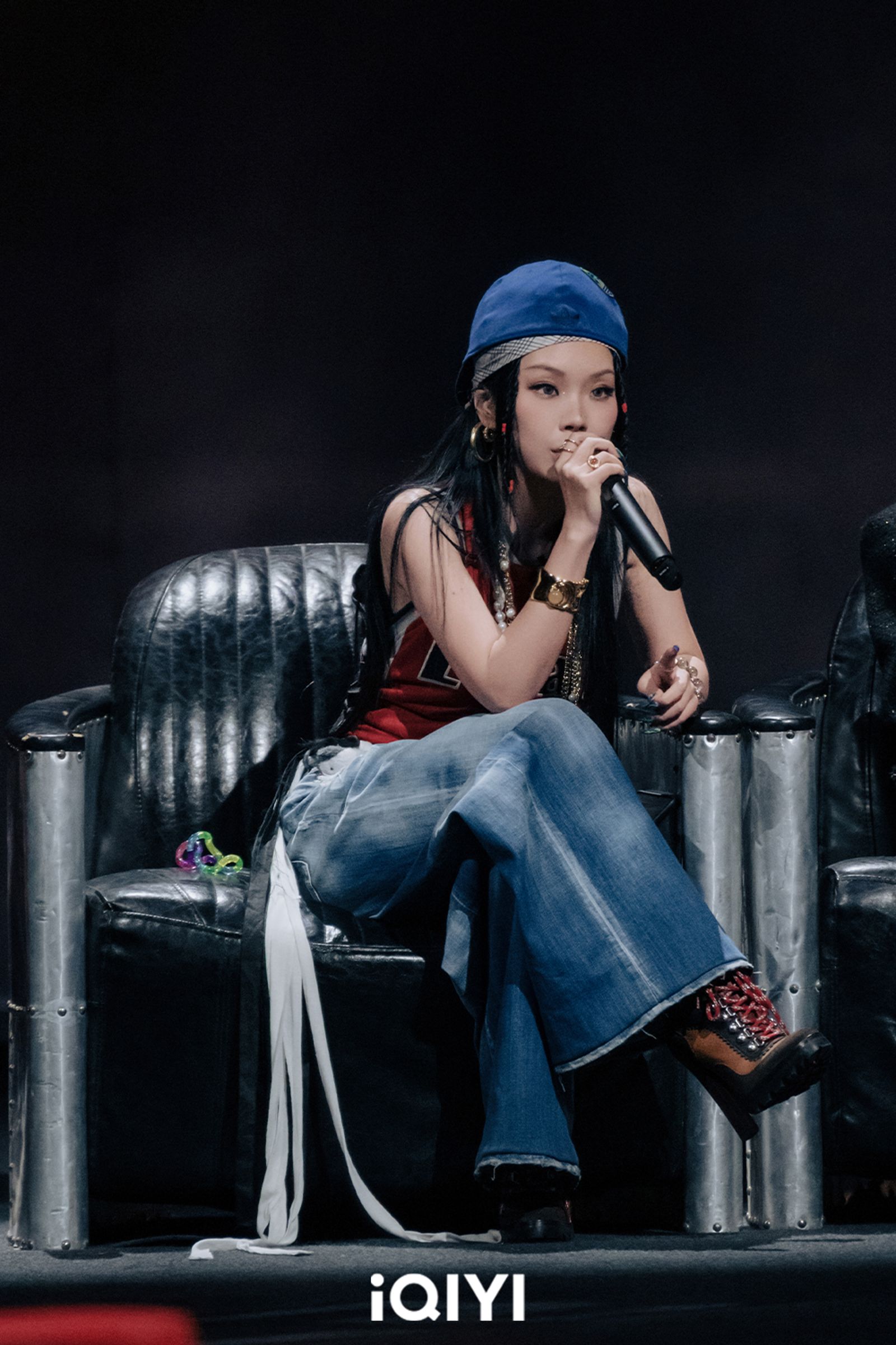 萬妮達（如圖）聲援鐘欣。愛奇藝國際站提供聲援