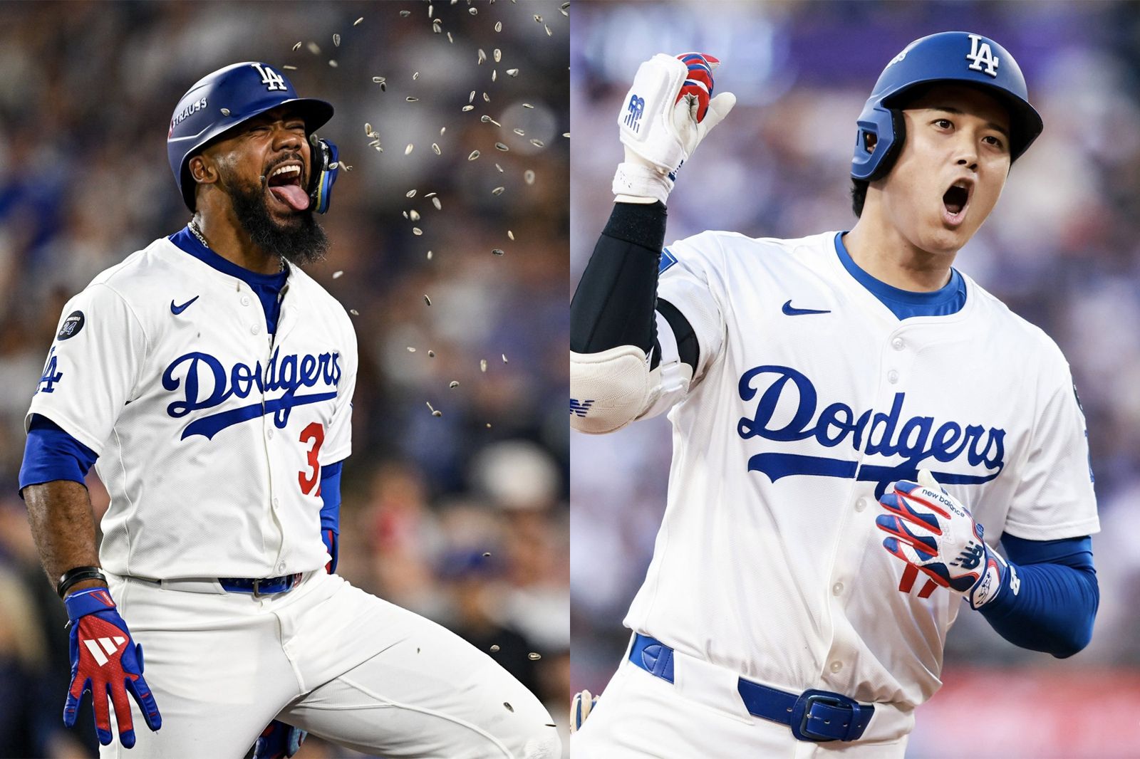 MLB／大谷翔平、西語老師雙雙開轟！Snell七局好投　道奇季後賽奪首勝