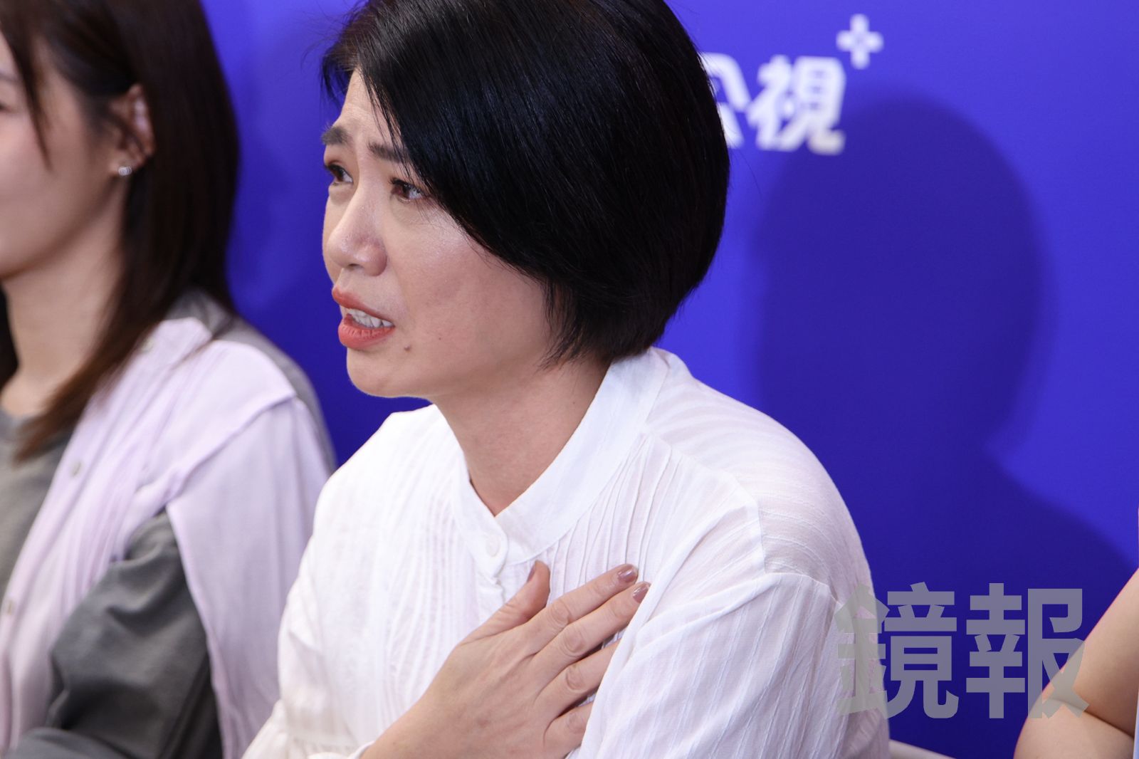 嚴藝文經常鼓勵朱軒洋。劉耀勻攝