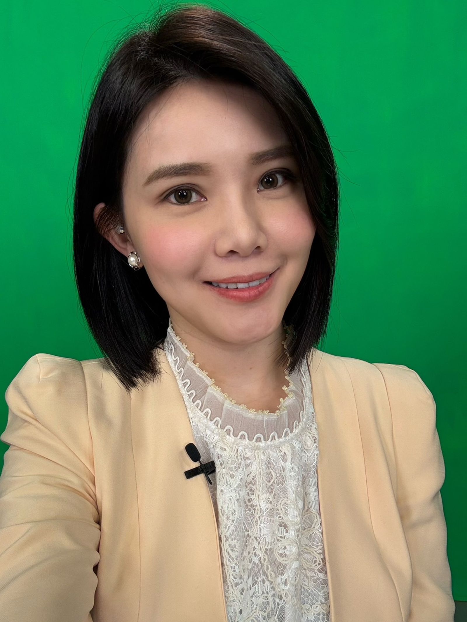 林佩潔對生子順其自然。中天提供