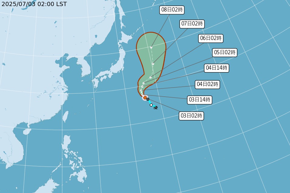 木恩颱風生成！路徑、影響範圍曝光　專家：下週恐有雙颱「直接威脅台灣」