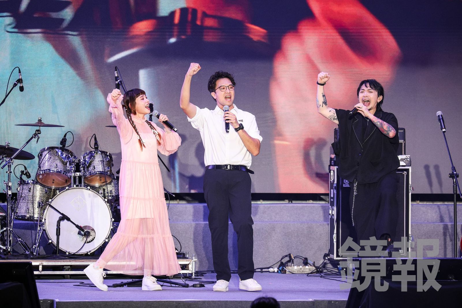 民進黨創黨40週年!沈伯洋驚喜獻唱競選歌曲 自嘲「政治菜鳥」曾求助賴清德