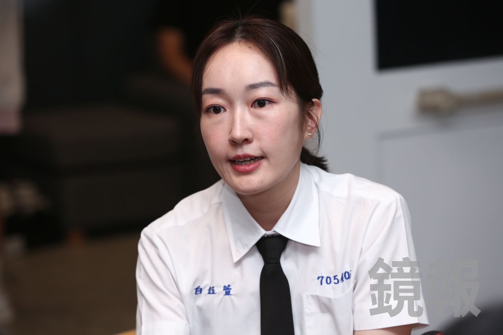 巴鈺送別病逝父親。李鍾泉攝