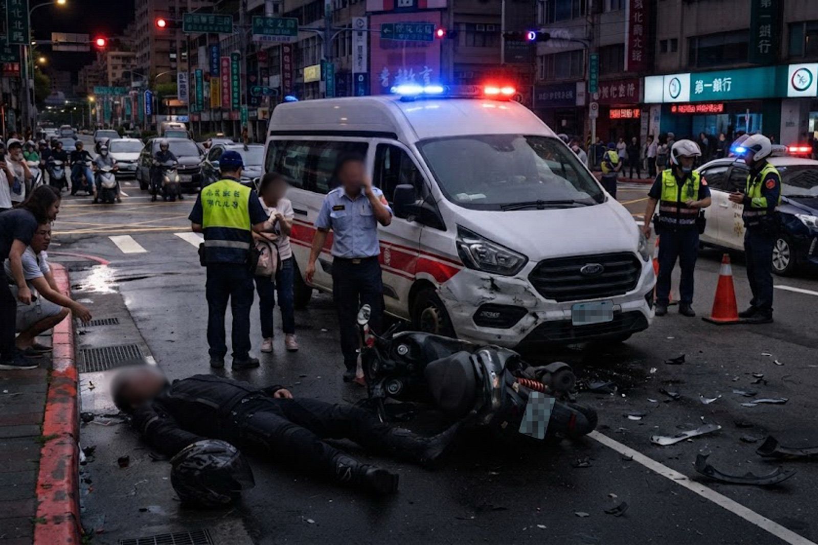 3份事故鑑定都有問題!法官親揭他「未酒駕」真相 救護車駕駛撞死人判刑曝光