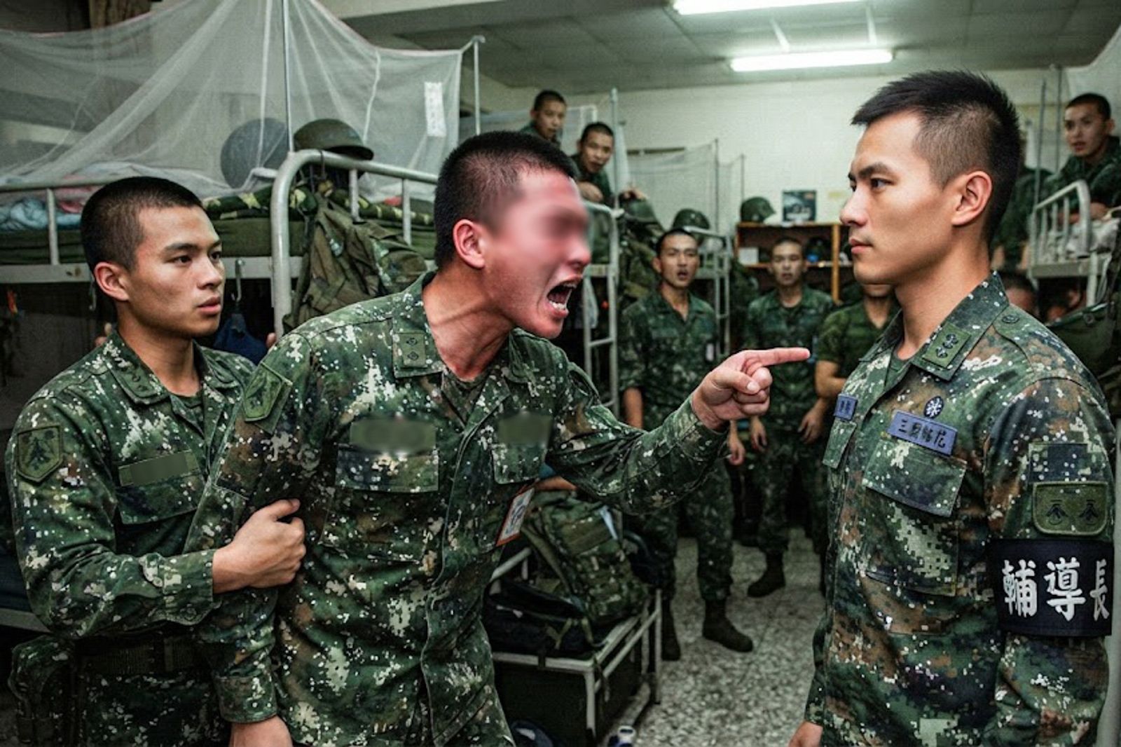 入伍才5天就失控!成功嶺二兵推倒輔導長嗆「出營區弄死你」 法官給緩刑原因曝光