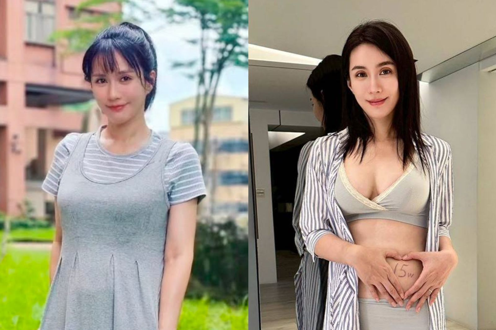 懷孕6個月竟然沒人發現!「台八女神」掀衣見真相 好友誤認:生完了?