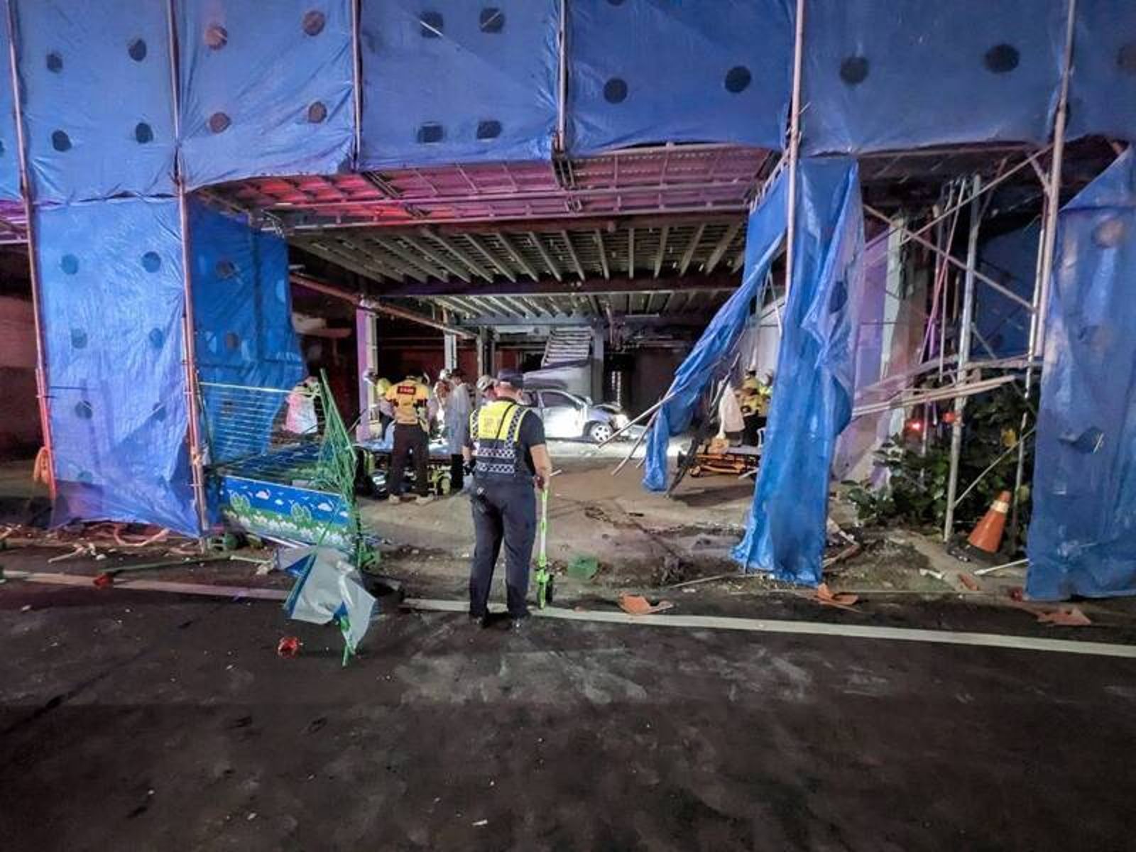 竹市清晨車禍3死1傷「未成年駕駛」失蹤！遭撞工地與「1案」有關