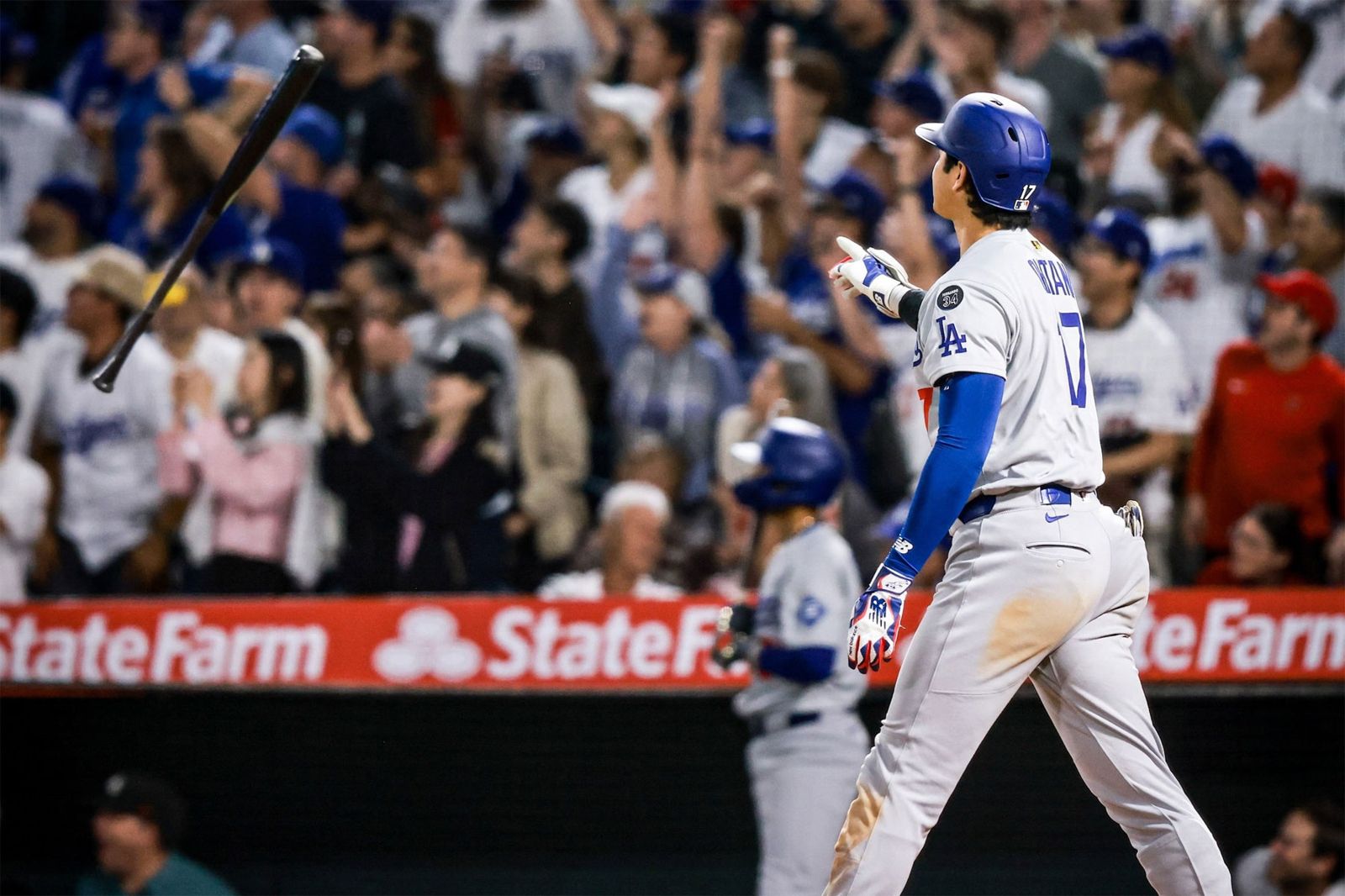 MLB／大谷翔平連四戰開轟！無奈道奇牛棚放火　分區領先被追平