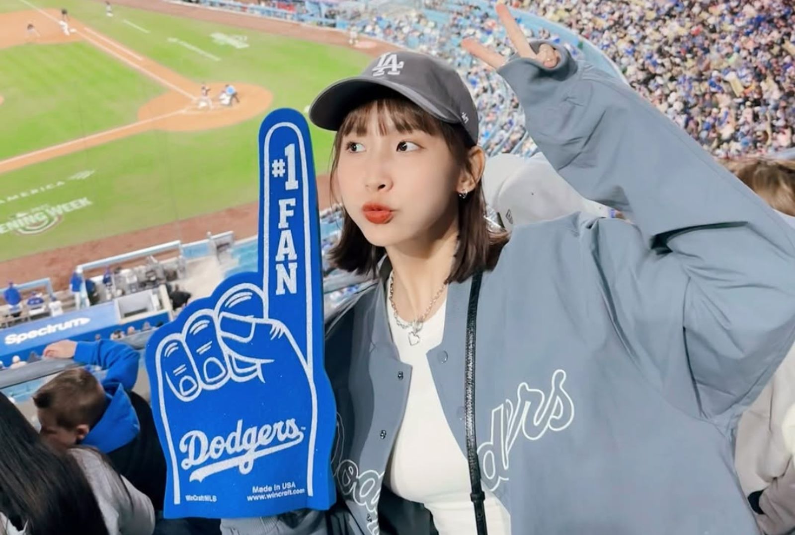 粿粿也曾是啦啦隊隊員。翻攝IG@meigo.c