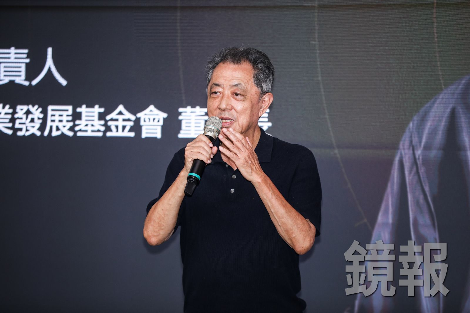 朱延平透露甄珍近況。鄒保祥攝