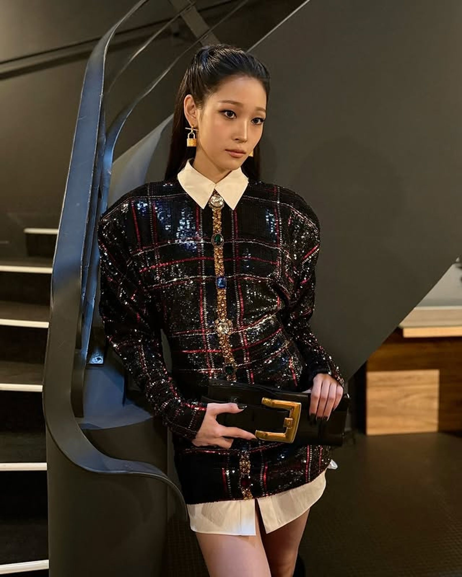 Annie的外婆是新世界集團會長李明熙，家底深厚。翻攝IG@anniesymoon