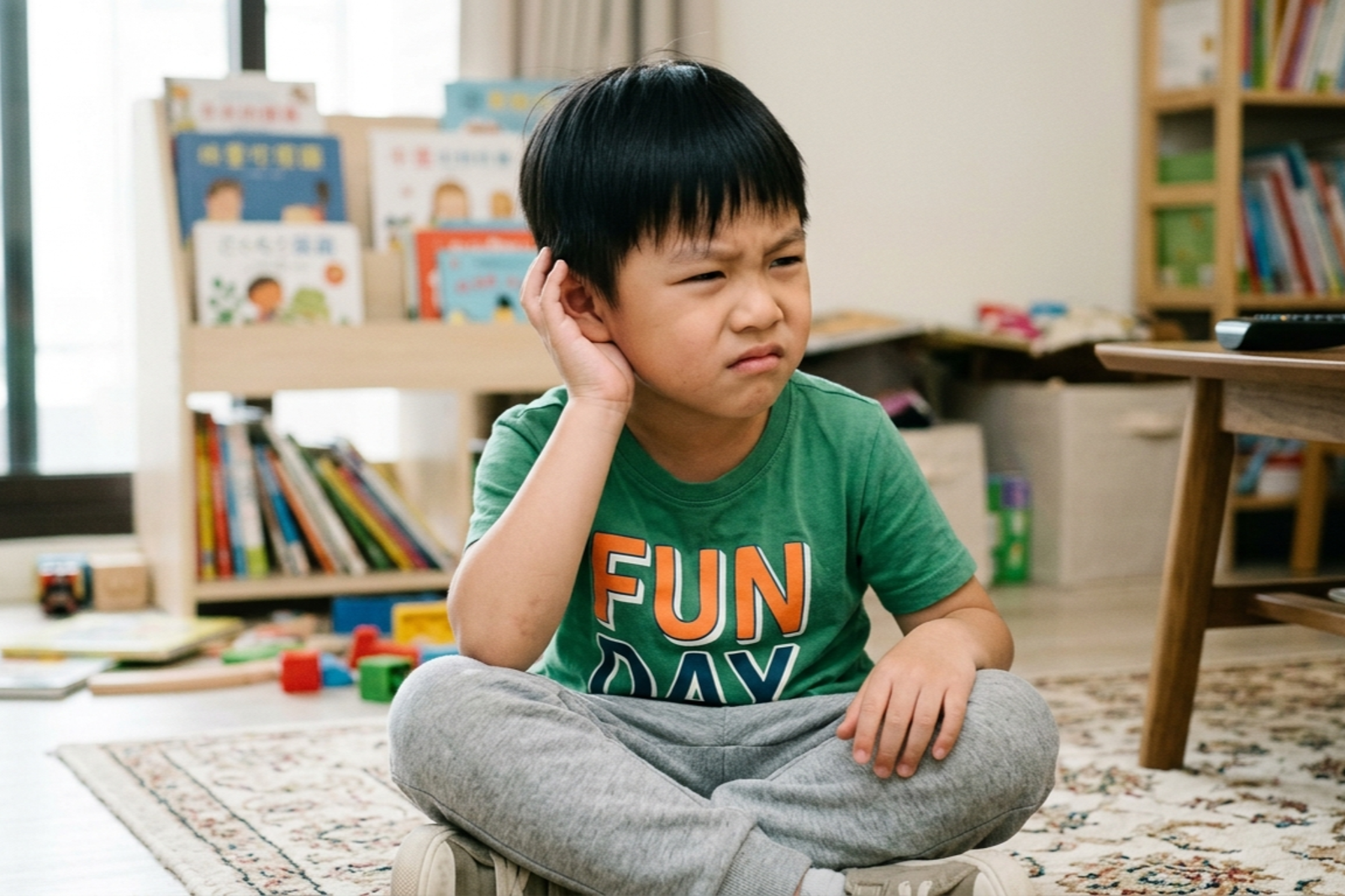 孩子突然講不聽?醫揭恐是中耳積水,感冒後更容易發生