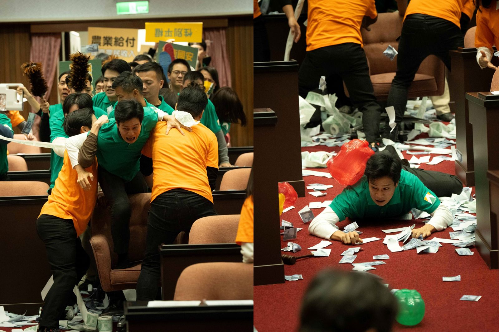 衝立院演很大　薛仕凌被小豬撲滿砸頭沒在客氣