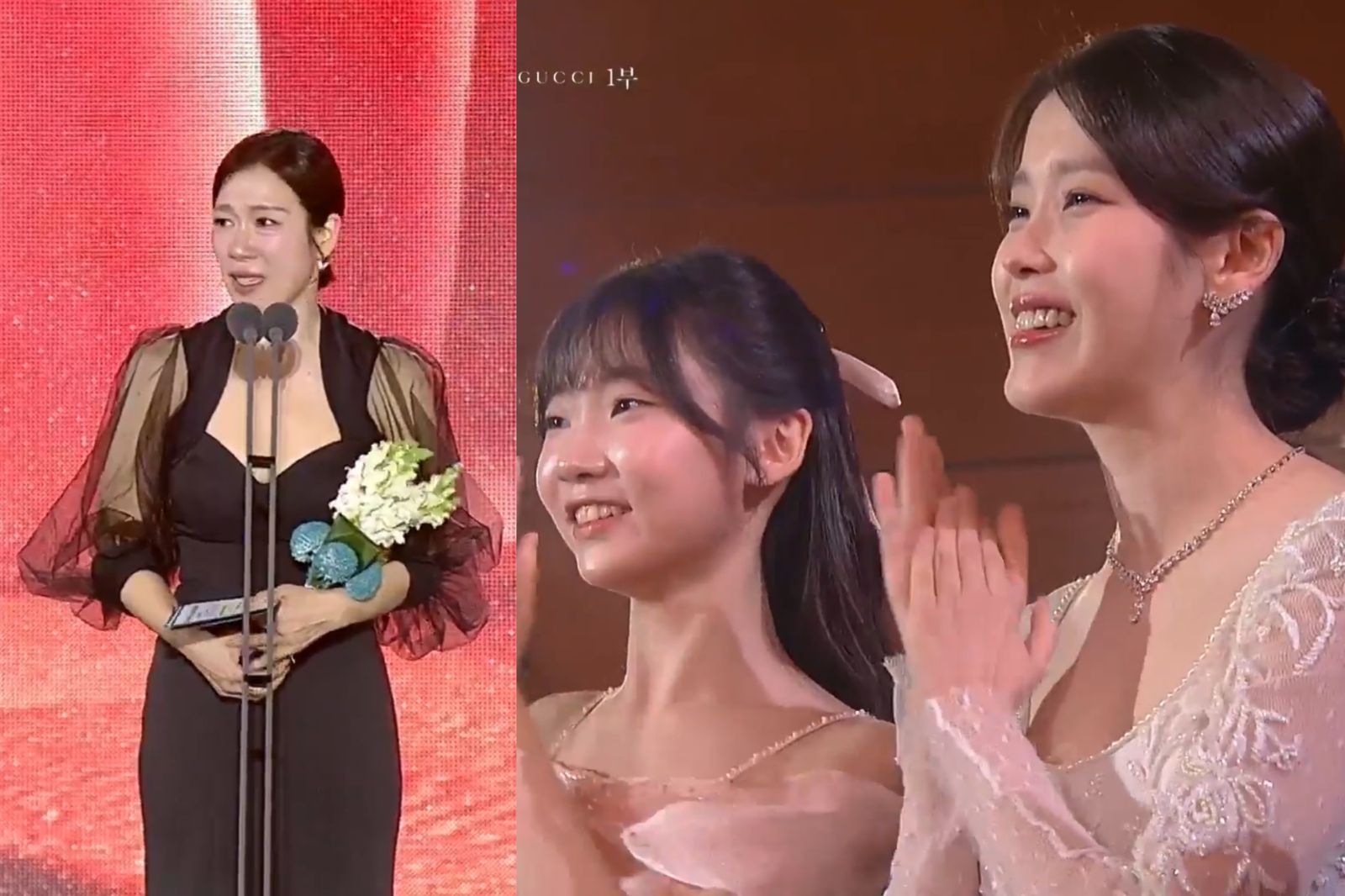 百想61／《苦盡柑來》廉惠蘭奪女配　朝台下IU喊：愛純啊，媽媽得獎了！